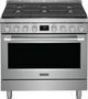 Frigidaire Professional® 36'' Smudge-Proof® Stainless Steel Pro Style Dual Fuel Range-0