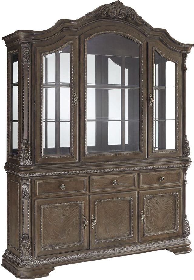 Signature Design by Ashley® Charmond Brown Dining Room Buffet and China-0