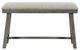 Homelegance® Auburndale Light Gray Counter Height Bench-2