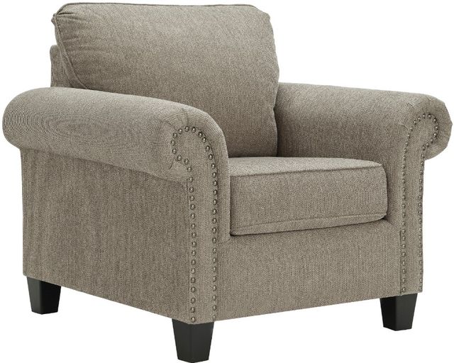 Benchcraft® Shewsbury 4-Piece Pewter Living Room Set-3