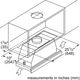 Bosch 500 Series 30" Stainless Steel Pull-Out Under Cabinet Range Hood-4