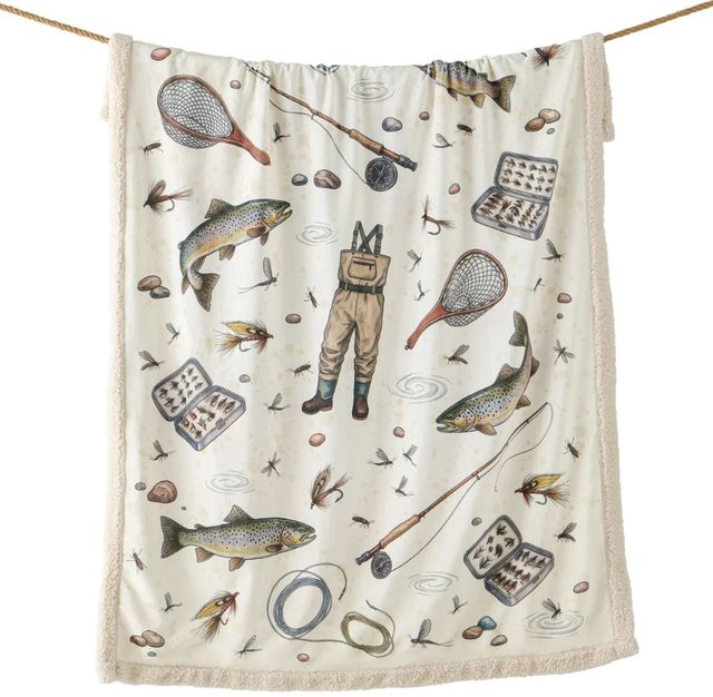 HiEnd Accents Campfire Angler Gear Throw-3