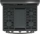 GE Profile™ 30" Black Stainless Steel Free Standing Gas Range-3