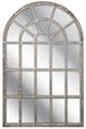A & B Home Lydd Silver Window Mirror-0