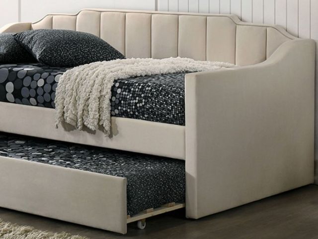 Furniture of America® Kosmo Beige Twin Daybed-2