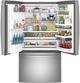 GE Profile™ 36" 22.1 Cu. Ft. Fingerprint Resistant Stainless Steel Counter Depth French Door Refrigerator-3