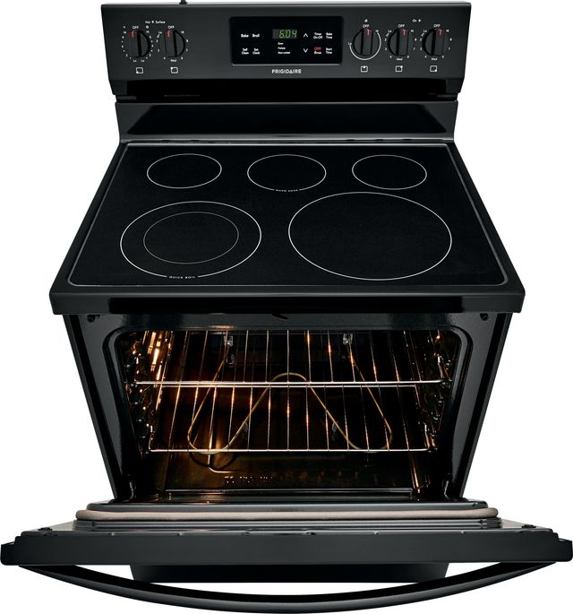 Frigidaire® 30" Black Free Standing Electric Range-2