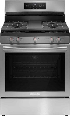 Frigidaire Gallery® 30" Smudge-Proof® Stainless Steel Freestanding Gas Range