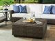 Tommy Bahama® Outdoor Cypress Point Ocean Terrace Driftwood Gray Square Cocktail Table-2