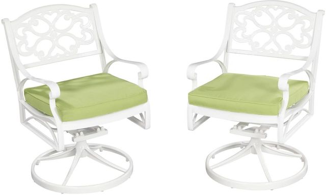 homestyles® Sanibel 5-Piece White Outdoor Dining Set-1