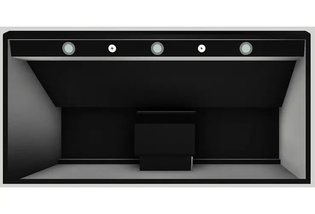 Vent-A-Hood® 48" Black Wall Hood-2