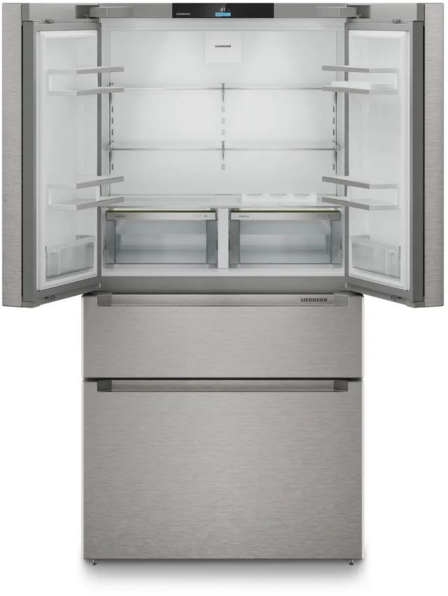 Liebherr 36" 20.7 Cu. Ft. Stainless Steel Counter Depth French Door Refrigerator-1