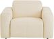 Bassett® Furniture Club Level Airy Linen Leather Power Recliner-1