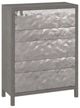 Bernhardt Prado Bright Graphite/Porcini Tall Drawer Chest-0