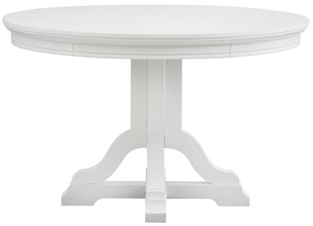 Magnussen Home® Charleston White Dove 48" Round Dining Table-2