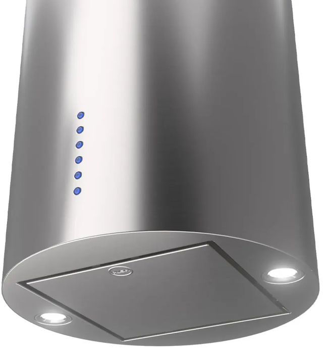 XO Fabriano Collection 16" Stainless Steel Designer Cylinder Island Range Hood-1
