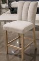 Signature Design by Ashley® Karmenton Bisque Upholstered Bar Stool-1