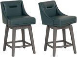 Gray-Dark Green