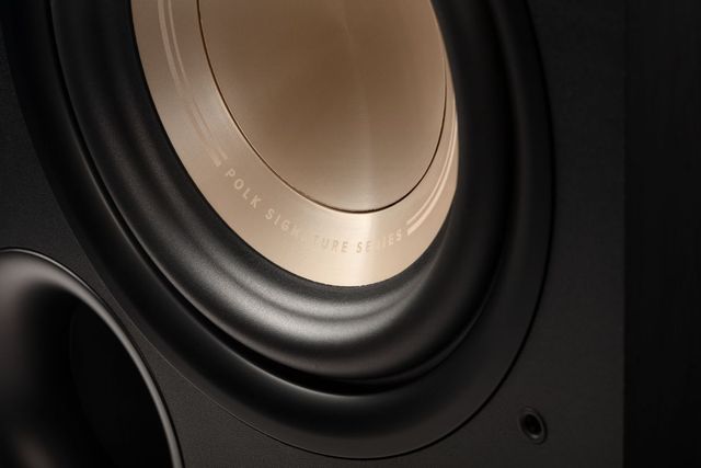 Polk Audio® Signature Elite 8" Black Powered Subwoofer-1