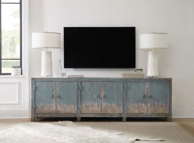 Hooker® Furniture Boheme Salvator Antique Blue Media Console-1