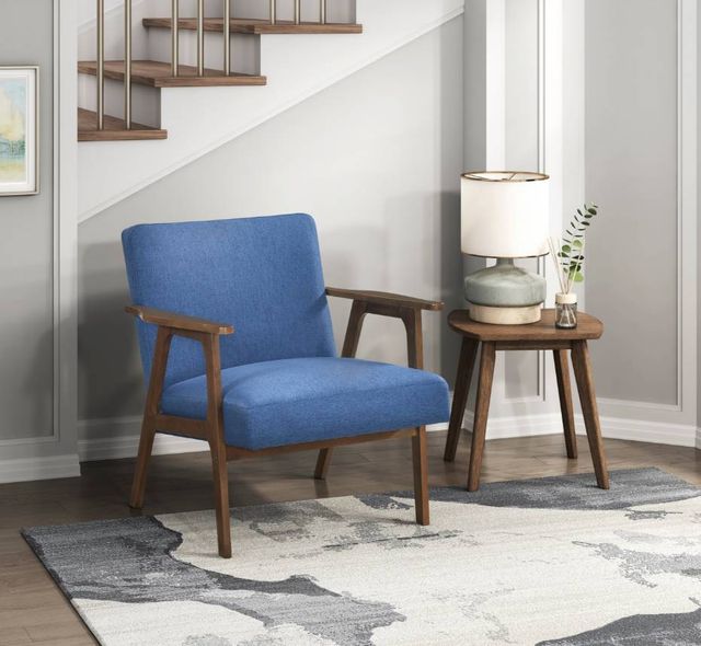 Homelegance® Omara Blue Accent Chair-1