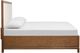 Magnussen Home® Ridgefield Russet Brown California King Panel Bed with Upholstered Headboard-3