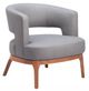 Zuo® Modern Penryn Slate Gray Accent Chair-0