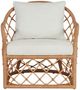 Universal Explore Home™ Getaway Coastal Living Home Miramar Natural/Nomad Snow Accent Chair-3
