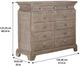 A.R.T. Furniture® Summer Creek Scrubbed Oak Dresser-2