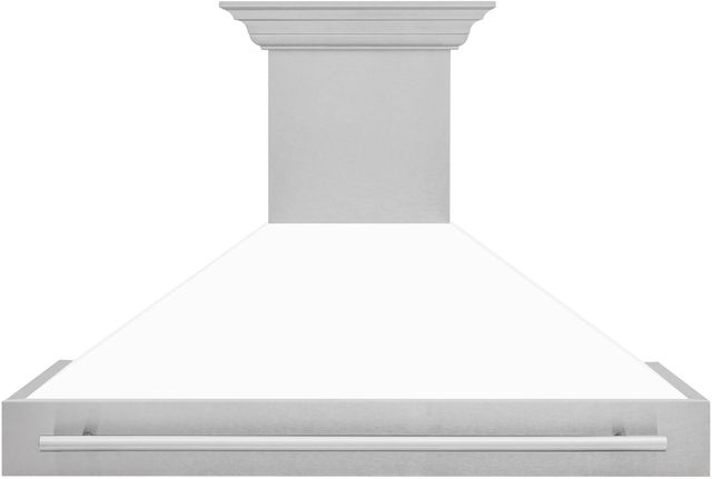 ZLINE 48" White Matte Wall Mounted Range Hood-0