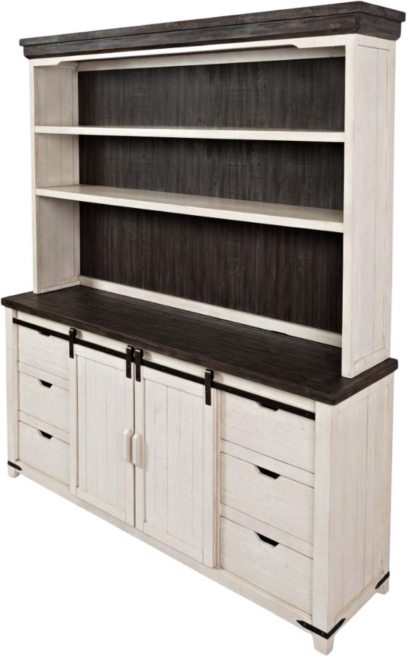 Jofran Inc. Madison County Hutch Server - Thumbnail 5