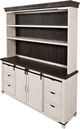 Jofran Inc. Madison County White Hutch Server-5