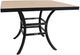 CabanaCoast® Customizable Kensington Wooden 42" Outdoor Square Dining Table-0