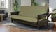 Kodiak Furniture Jozie Graystone/Monte Toro Pistachio Full Futon-1