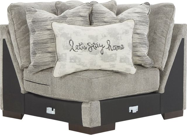 Signature Design by Ashley® Bayless 4-Piece Smoke Sectional-3