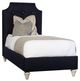Century® Customizable Details Case Burbank Twin Upholstered Panel Bed-0