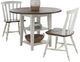 Liberty Furniture Al Fresco 3-Piece Graphite/Whitestone Dining Set-0