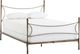 Four Hands Westwood Antique Brass King Metal Rod Bed-0