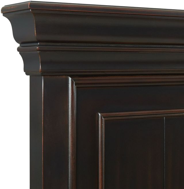 Elements International Slater Black Queen Platform Storage Bed-1
