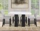 Steve Silver Co. Artemis 5-Piece Gray/White Counter Table Set-4