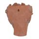 A & B Home Brown Head Bust Planter-4
