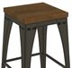 Amisco Customizable Upright Backless Bar Stool-2