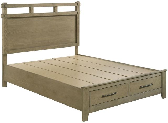 Coaster® Hazlewood Vineyard Oak 59" Storage Eastern King Bed-0