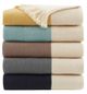 Olliix by INK+IVY Stockholm Navy 50" x 60" Color Block Faux Cashmere Throw-3