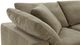 Moe's Home Collection Terra Condo Nook 3-Piece Desert Sage L-Shaped Modular Sectional and Ottoman-4