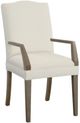 Fairfield® Customizable Entree Dining Camel Short Back Arm Chair-0