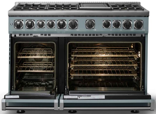 Viking® 7 Series 48" November Sky Pro Style Dual Fuel Range-1