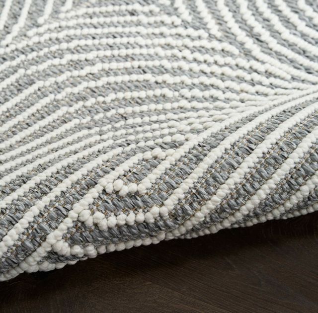 Nourison Home™ Natural Texture Charcoal/Ivory 5'x7' Style 2 Area Rug-4