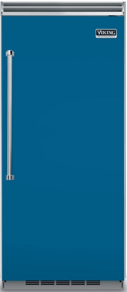 Viking® 5 Series 19.2 Cu. Ft. Alluvial Blue Professional Right Hinge All Freezer-0
