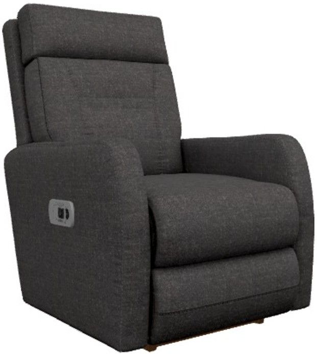 La-Z-Boy® Lennon Granite Power Rocking Recliner with Headrest-0